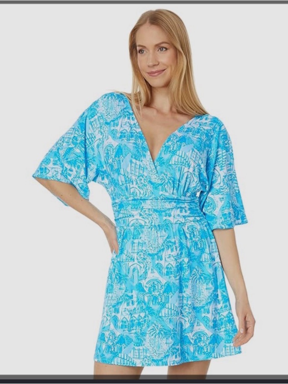 Lilly Pulitzer 0Toile Parigi romper